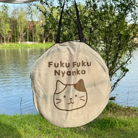 一秒で速やかに折りたたみテントを開く